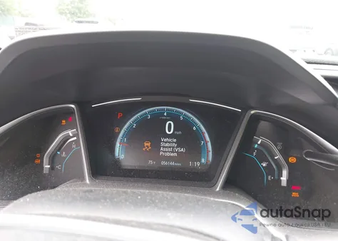 2018 Honda Civic Ex-L из США, поврежденный, VIN JHMFC1F76JX016447